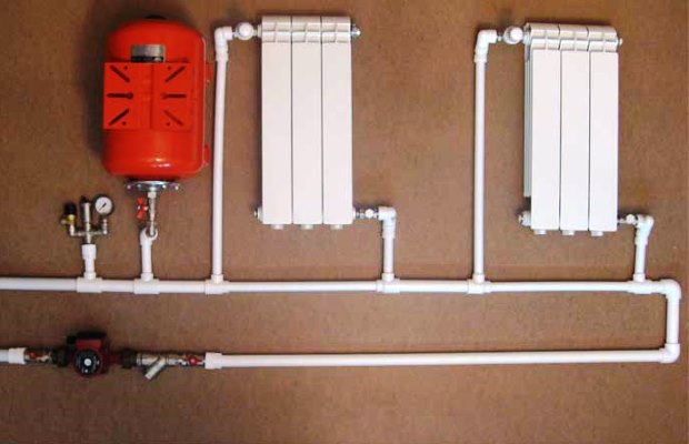 Отопление частного дома полипропиленовыми трубами